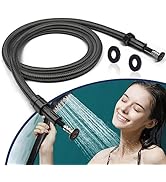Premium Metal Shower Hose-47Inch Bidet Hose High Pressure Explosion Proof Toilet Hose for Bidet S...