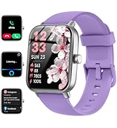 Smartwatch for Men Women, Alexa Built-in, 1.8" Fitness Tracker, IP68 Waterproof Smartwatch for An...