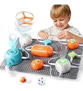 Circuits Science Kit for Kids Ages 3-12 | 64 STEM Projects with 25 Electronic Parts | No Solderin...