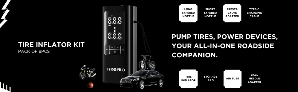 tire inflator portable air compressor