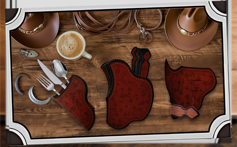 cowboy holster silverware holders silverware holders western party tableware silverware holster