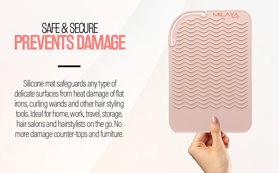 heat pad for curling iron