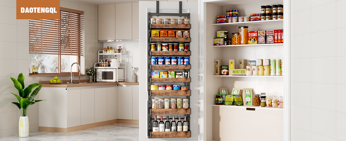 pantry door rack