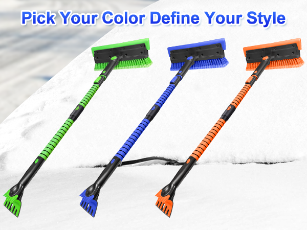 A4-1 snow brush ice scraper