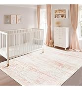 Srugn Washable Rugs 5x7 Area Rugs for Living Room,Bedroom,Dining Room- Ultra Soft Faux Wool Nurse...