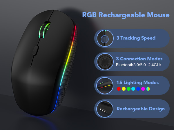 Slim Portable Rechargeable Multi-Device Bluetooth Cordless Keyboard