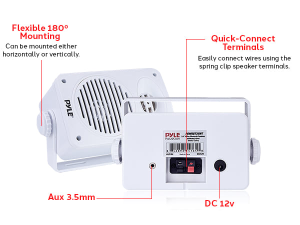 outdoor speakers wired waterproof pyle spk 8s motorola deck speaker soundtube rs500i thonet
