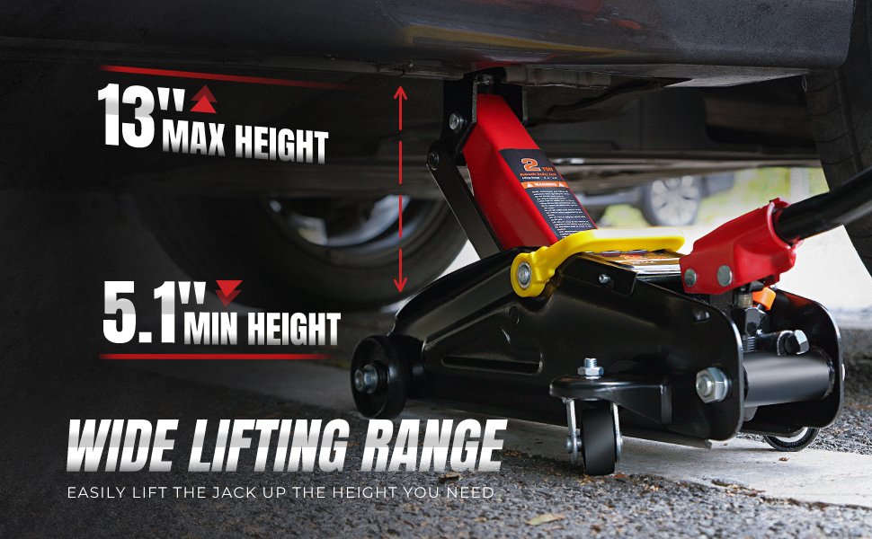 DNA MOTORING Hydraulic Trolley Jack