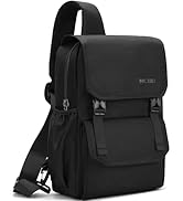 NICGID Sling Bag Backpack, 14.1'' Laptop Bag Crossbody Shoulder Chest Backpacks Travel Outdoors f...