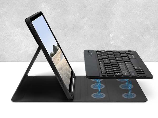 iPad Pro 12.9 inch 2022 Case with Keyboard Black 6