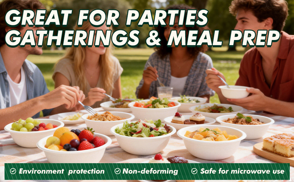 Great for parties. Gatherings and meal prep