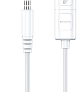 MOSWAG Wired Earbuds with Microphone, 3.5mm Jack in Ear Headphones with Microphone Suitable for S...