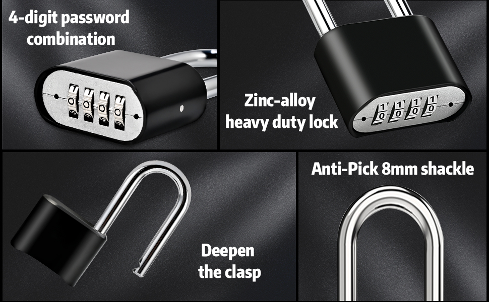 gate locks for outdoor fence