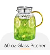 60oz Glass Pitcher