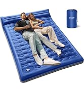 OGERY Sleeping Pad for Camping, 6" Extra-Thick Reinforced Camping Sleeping Pad with Pillows &amp; Bui...