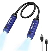 WORKPRO Rechargeable Neck Light for Hands-Free Lighting, 3 Brightness Levels 300 Lumens Neck Ligh...