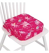 wooshwa Toddler Booster Seat for Dining Table, 4" Kids Booster Seat for Kitchen Chair with Non-Sl...