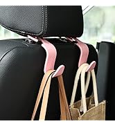 Toiyason Car Seat Headrest Hook Universal Vehicle Seat Hook Hangers Interior Storage Organizer fo...