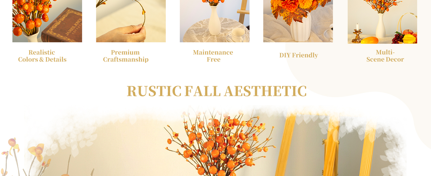 fall berry stems