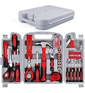 WINNER 156-Piece Delicate All-Purpose Home Tool Kit in Foldable Toolbox, Unisex | Complete and Es...