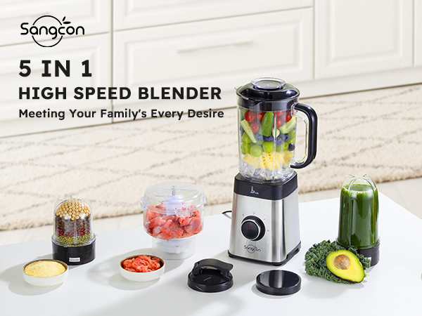 Blender and Food Processor Combo for kitchen
