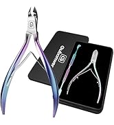 Cuticle Trimmer 3/4 Jaw Extremely Sharp Cuticle Nippers Scissors Stainless Steel Clippers Cutter ...
