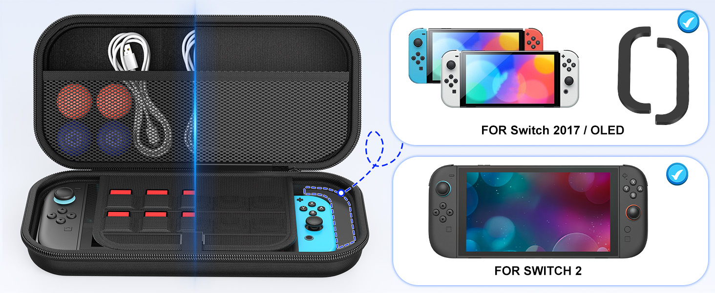 Switch 2 carry slim case