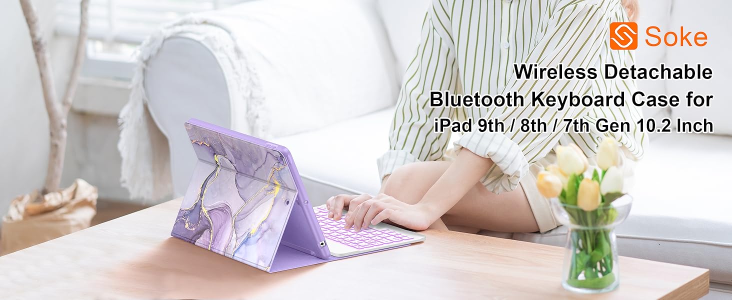 iPad 10.2 inch keyboard case