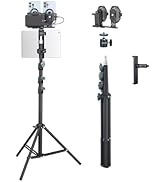 XIXAN Dual Phone Holder Clamp with Semiconductor Cooler, 70.8" Extendable Tripod and Tablet Telep...