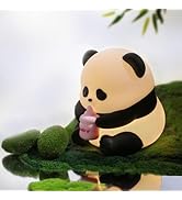 AGV Cici Cute Panda Night Light,LED Squishy Novelty Animal Night Lamp,Food Grade Silicone 3 Level...