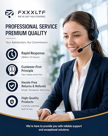 Professional Service, Premium Quality, Fast Support, Easy Returns, High-Quality Products.