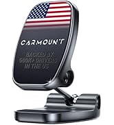CARMOUNT F2 Adjustable Car Mount | 2.0 Magnetic Phone Mount, Dashboard Phone Holder for Car, 6X N...