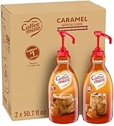 Nestle Coffee mate Coffee Creamer, Caramel, Liquid Concentrate Pump Bottle, Non Dairy, No Refrige...