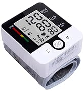 Wrist Blood Pressure Monitor Automatic Wrist Bp Monitor Talking Blood Pressure Cuff for Home Use ...