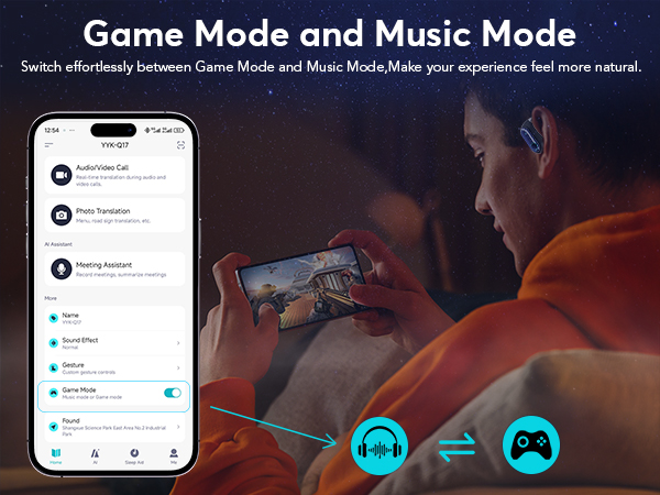 Game Mode and Music Mode