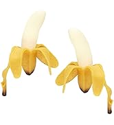 YANZHE 2 PCS Squishy Banana Toys ,Simulation Banana Squishy Squeeze Toys, Super Soft Stress Relie...