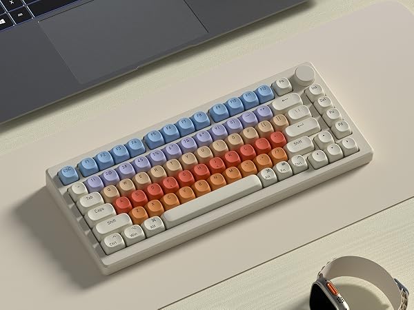 Macaron Cream PBT Keycaps