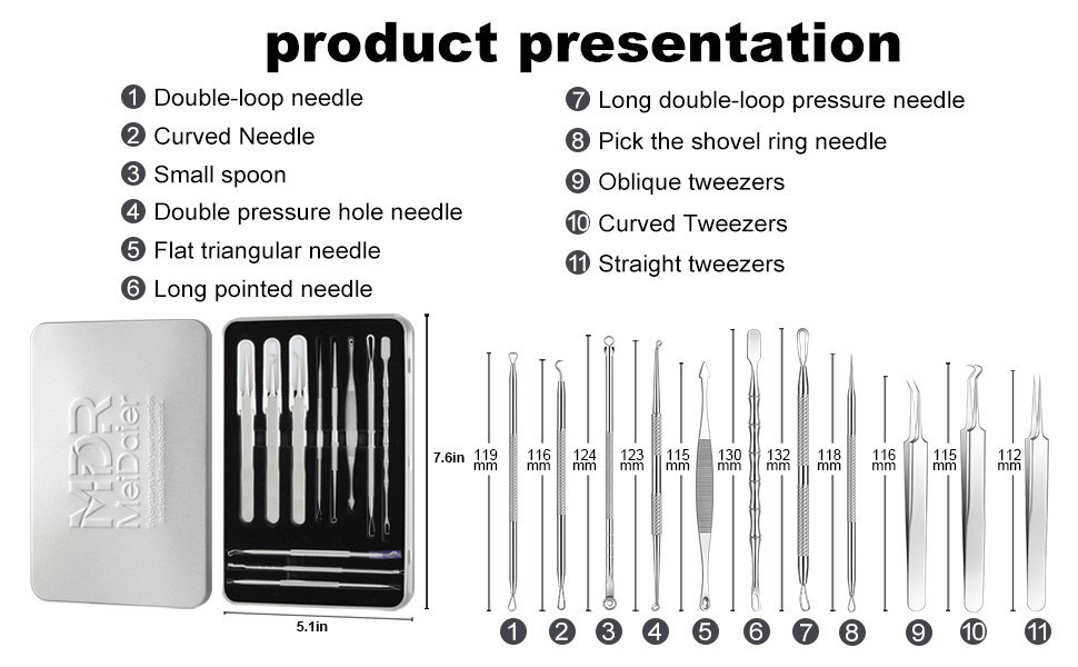 Silver 11-piece set