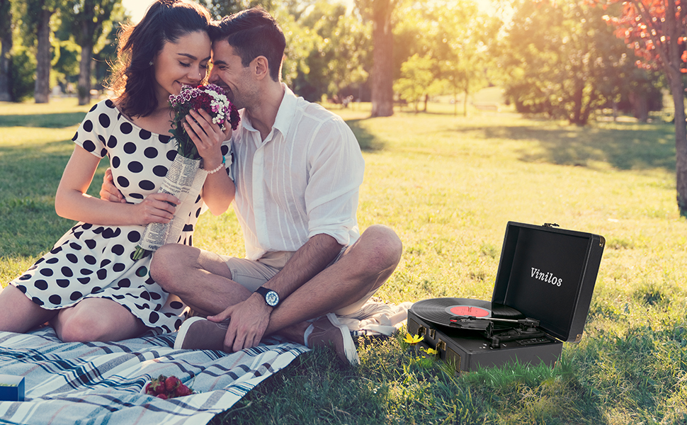 portable record player