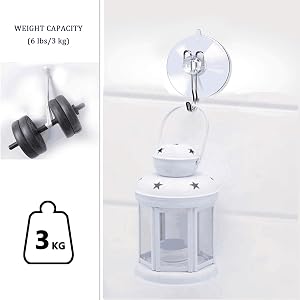 Suction Cup Hooks, Home Kitchen Bathroom Wall Towel Robe Hangers