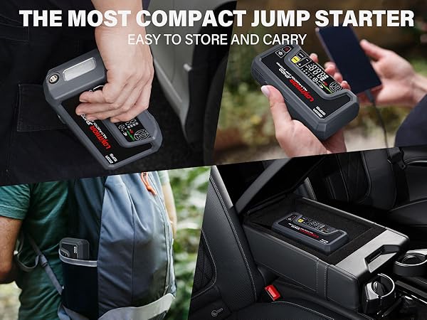 tire inflator jump starter combo