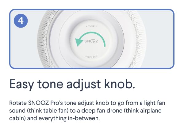 Easy tone adjust knob