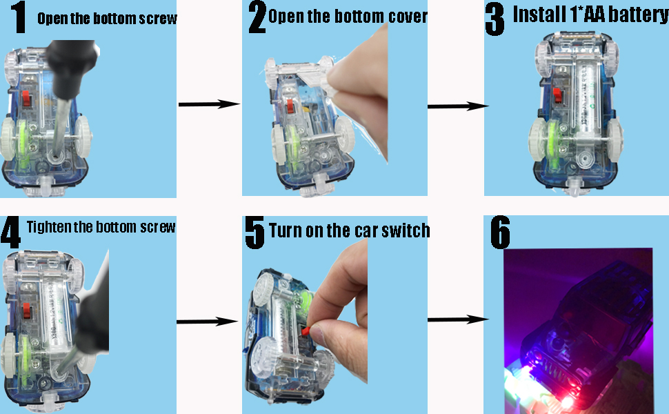 Easy to operate Track Cars