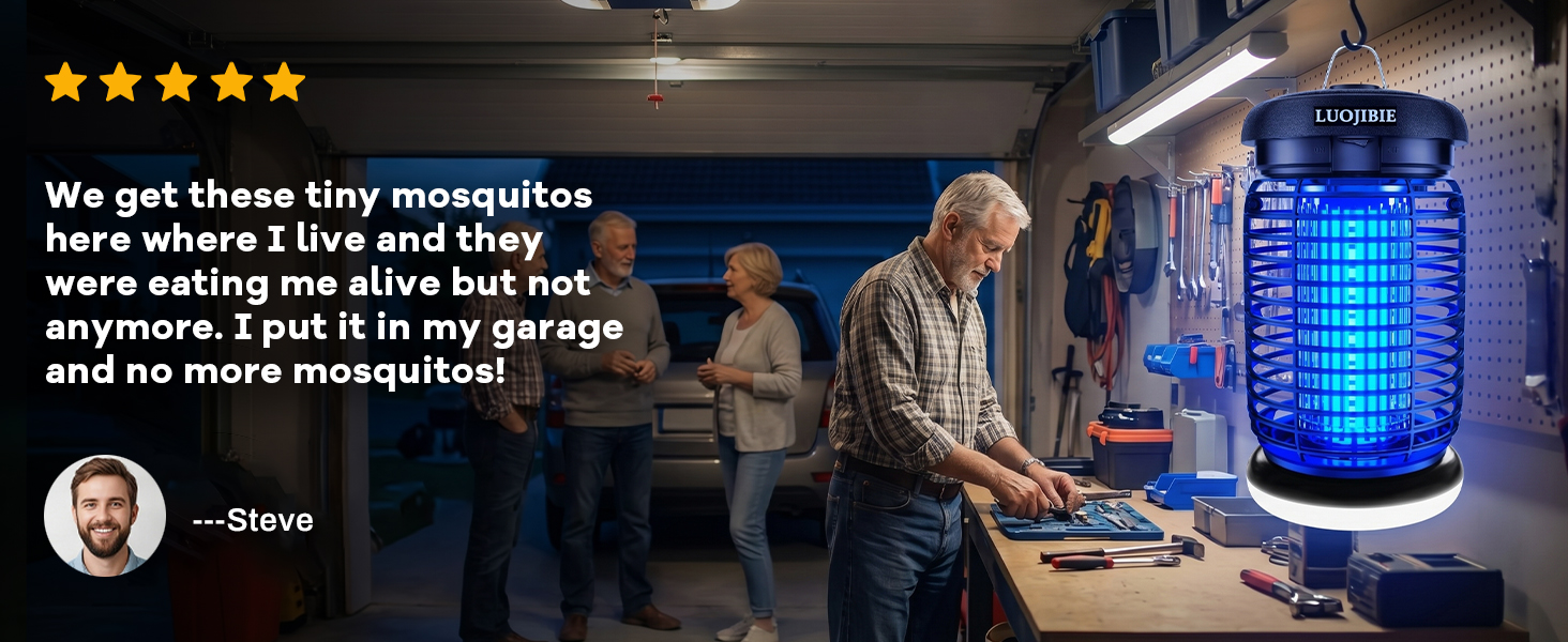 Bug Zapper for Garage
