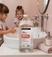 hand soap in bathroom