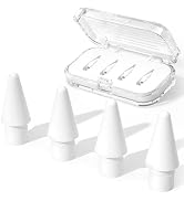 JOOSKO Replacement Pencil Tips for Apple Pencil Pro/USB-C/2nd Gen/1st Gen Tips(with Storage case)...