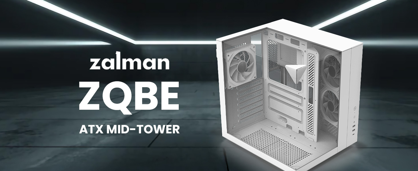 Zalman ZQBE ATX Mid Tower PC Case