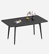 VASAGLE MAEZO Collection - Extendable Dining Table for 4/6/8, Kitchen Table with Tapered Legs, Cu...