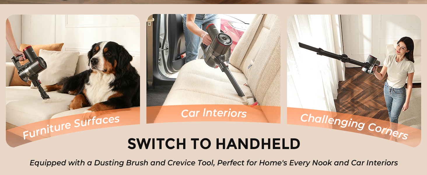 vacuum cleaners for home lightweight for sofas, car, curtains