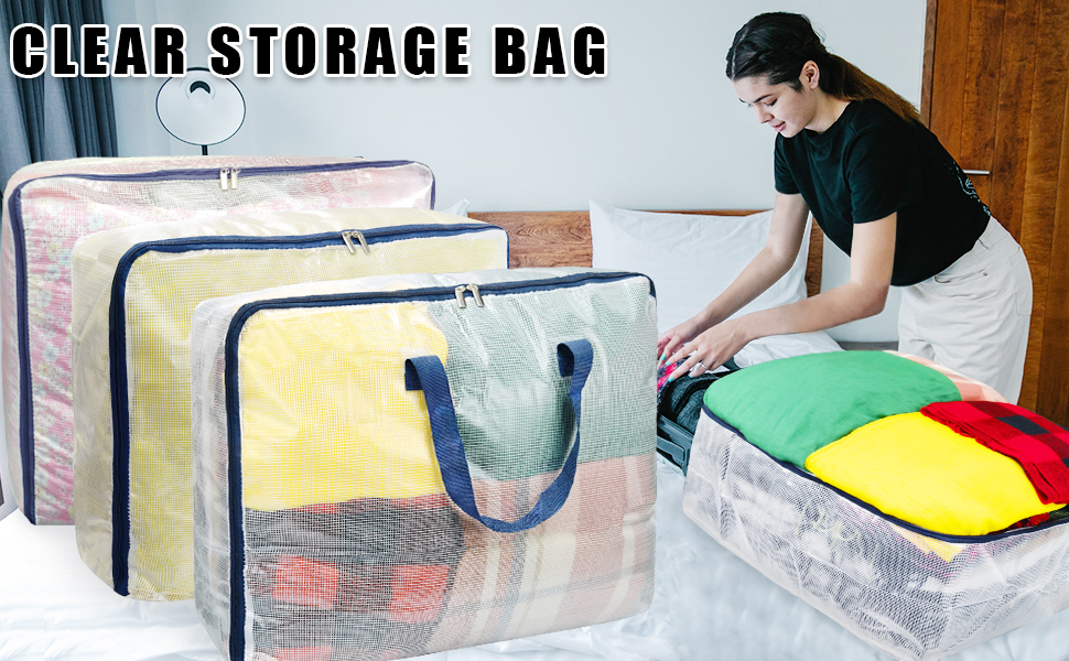 clear storage bag